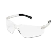 Mcr Safety Safety Glasses, Clear Polycarbonate Lens, 99.9% UV Rays BK110